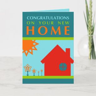 congratulations on your new home (crayola shapes) card