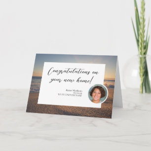 Congratulations On Your New Home Ocean Note Card