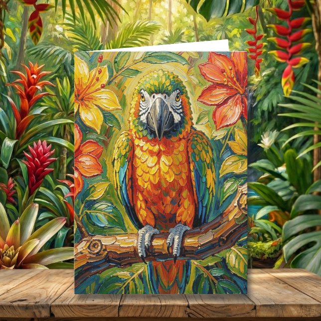 Congratulations on your new Parrot! Card (Creator Uploaded)