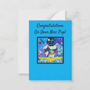Congratulations on Your New Pup!  Card
