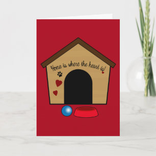 Congratulations on Your New Puppy with Dog House Card