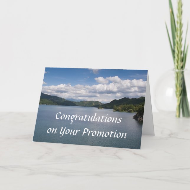 Congratulations on Your Promotion Card (Front)