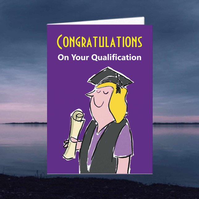 Congratulations on Your Qualification Card (Creator Uploaded)