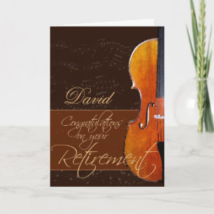 Congratulations on your retirement card