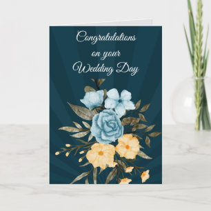 Congratulations on Your Wedding Day Card