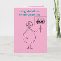 Congratulations on your weight loss funny pink