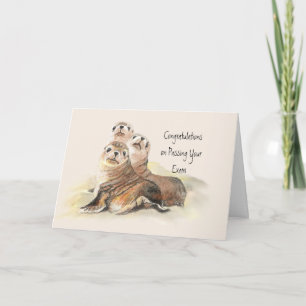 Congratulations Passing Your Exam Humour Cute Card