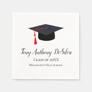 Congratulations Personalized Graduation Napkins