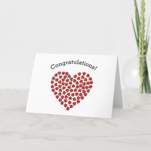 Congratulations! Pet Greeting Card