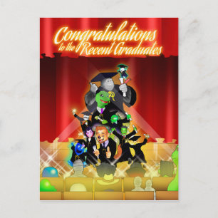 Congratulations Recent Graduates(Black) Card