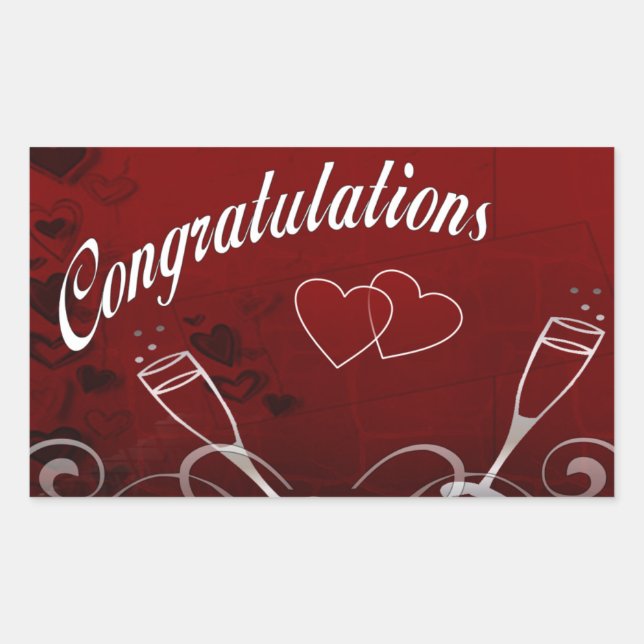 Congratulations Sticker (Front)