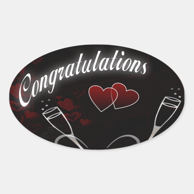 Congratulations Sticker (Front)