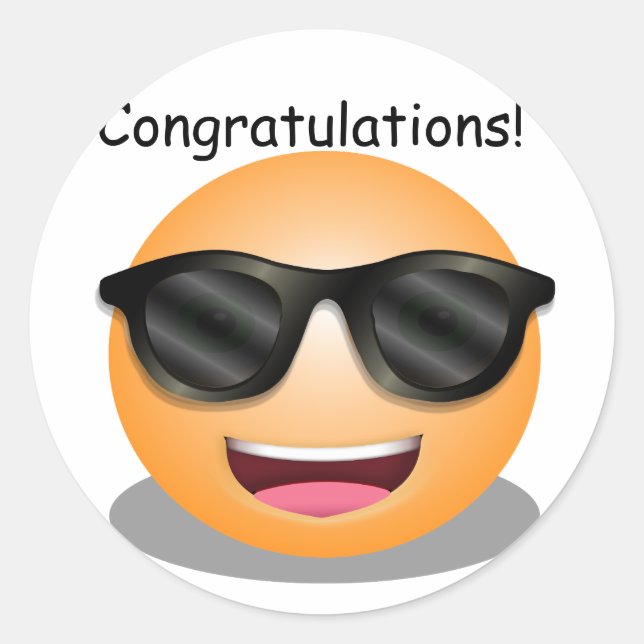 Congratulations! Stickers (Front)