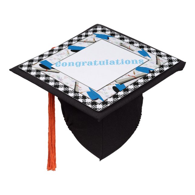  Congratulations Tassel Topper (Angled)