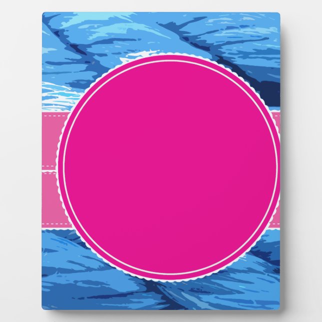 congratulations thanks shower gift party colourful plaque (Front)