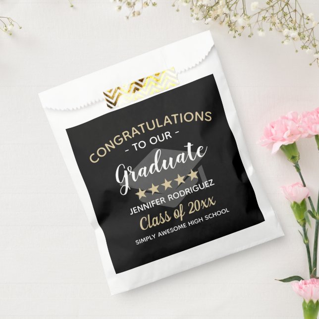 Congratulations To Our Graduate Graduation Party Favour Bag (Sealed)