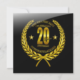 Congratulations to the 20th Anniversary