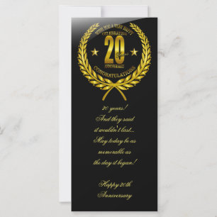 Congratulations to the 20th Anniversary