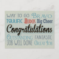 Congratulations - Way To Go