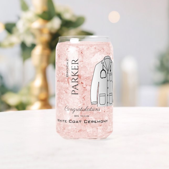 Congratulations White Coat Ceremony Doctor Can Glass (Insitu (Wedding))