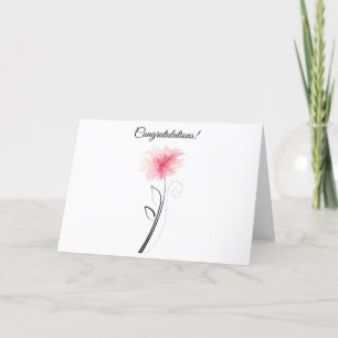 **CONGRATULATIONS** YOU DESERVE THE VERY BEST CARD