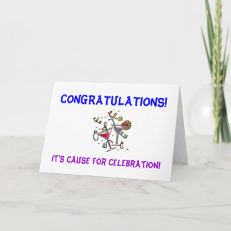 CONGRATULATIONS!, You Finally Left that Bum! Card