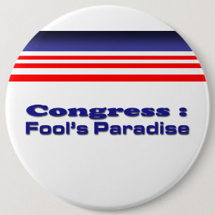 Congress 6 Inch Round Button
