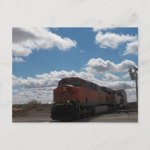 Congress Arizona Train On Hwy 71 Postcard