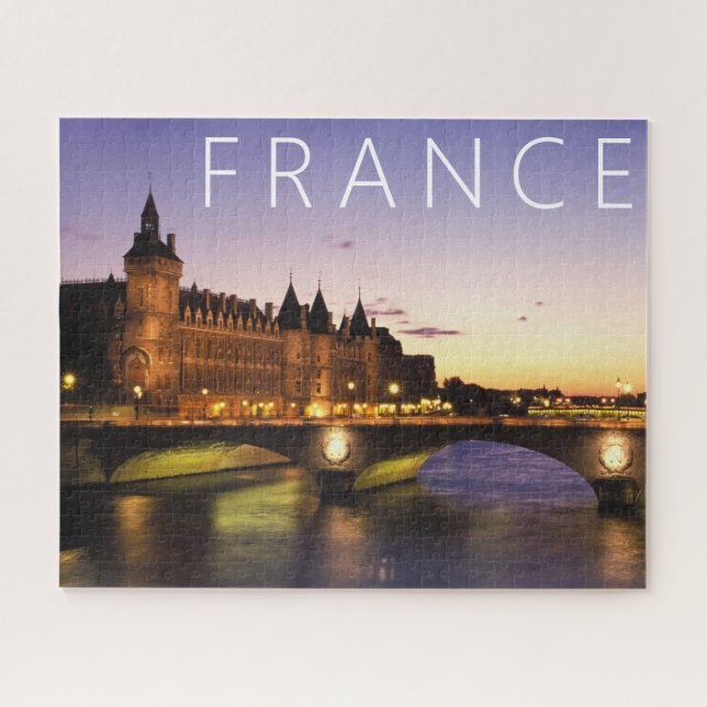 Congress at the River Seine | Paris, France Jigsaw Puzzle (Horizontal)