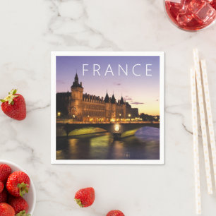 Congress at the River Seine   Paris, France Napkin