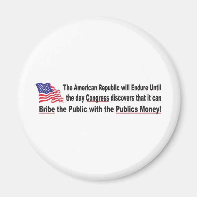 Congress-Bribe Magnet (Front)