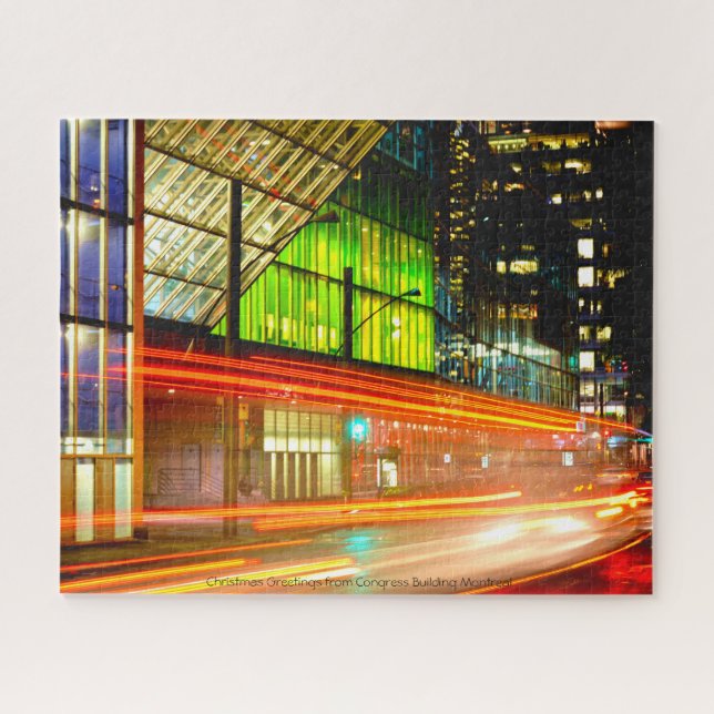 Congress Building Montreal. Jigsaw Puzzle (Horizontal)