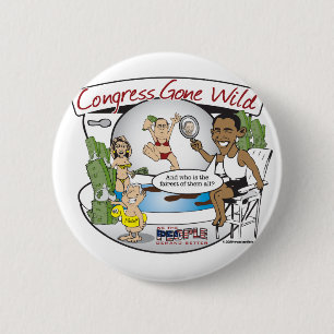 congress gone wild 2 inch round button