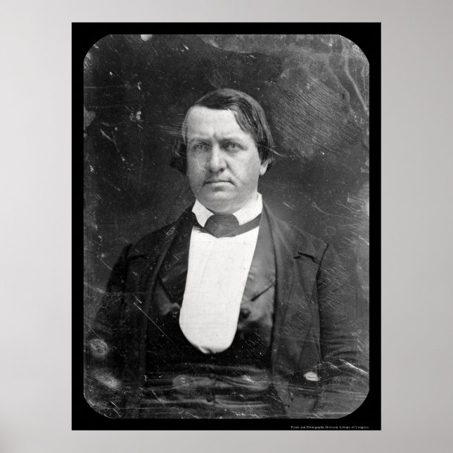 Congress John Hale Daguerreotype 1848 Poster (Front)
