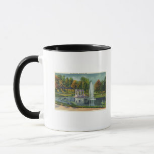 Congress Park War Memorial View Mug