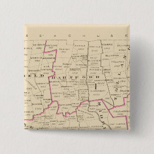 Congressional districts 2 inch square button