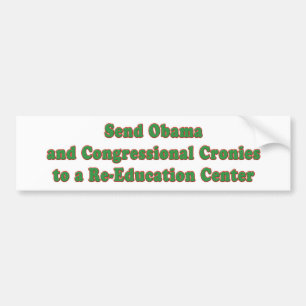 Congressional ReEducation Bumper Sticker