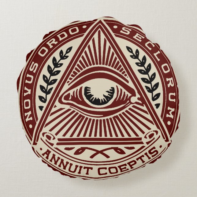 Congressional Seal Throw Pillow (Back)