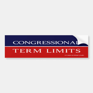 Congressional Term Limits - Bumper Sticker