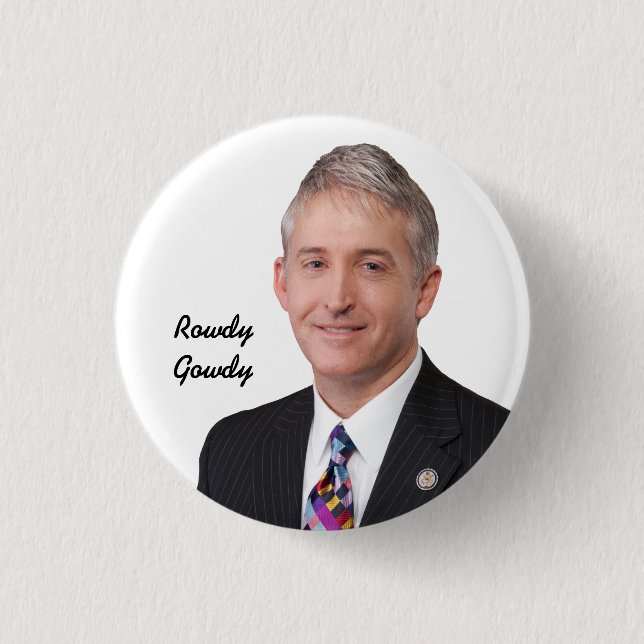Congressman Trey Gowdy 1 Inch Round Button (Front)