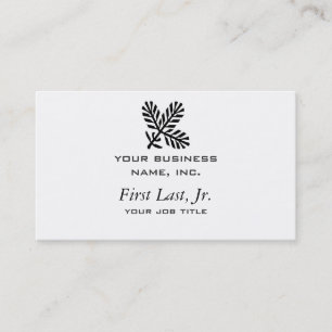 Conifer Branch Business Card