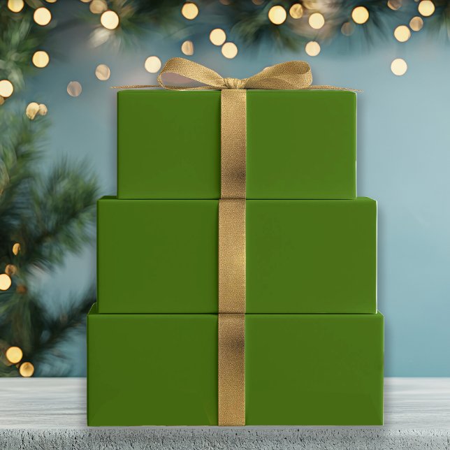 Conifer Green Wrapping Paper Sheet (Creator Uploaded)
