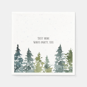 Conifer, Pine Tree, Evergreen Napkin
