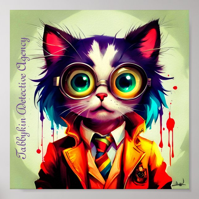 "Conin" Tabbkin Detective Agency Poster (Front)