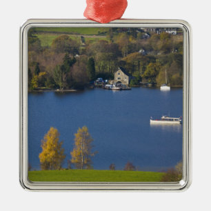 Coniston Water, Lake District, Cumbria, England Metal Ornament