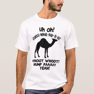 Conjecture quel jour c'est T-shirt de chameau de