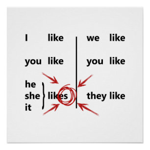 Conjugation Poster