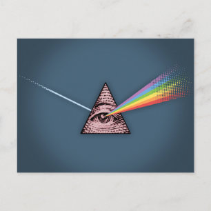 Conjunctivitis Illuminatis Postcard