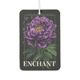 Conjure Enchant Bless the Path Purple Peony Air Freshener