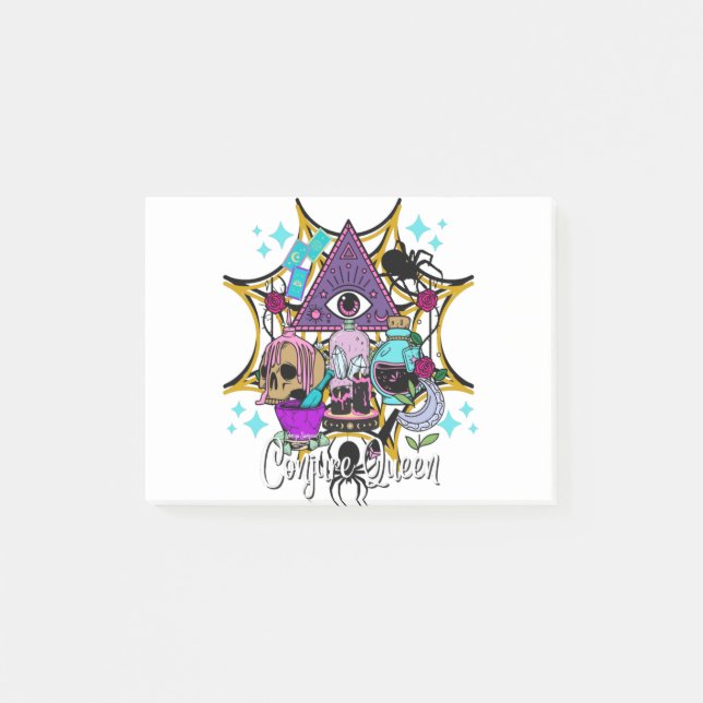 Conjure Queen Post-it Notes (Front)